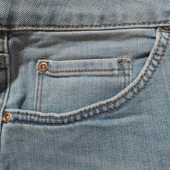 Lee Relaxed Fit High Rise Straight Leg Jeans Womens 20W Medium, 22WM, 26WM Blue - Picture 11 of 11